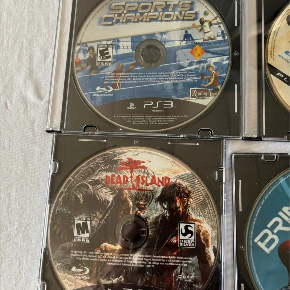 Sony PS3 Game Set of 4